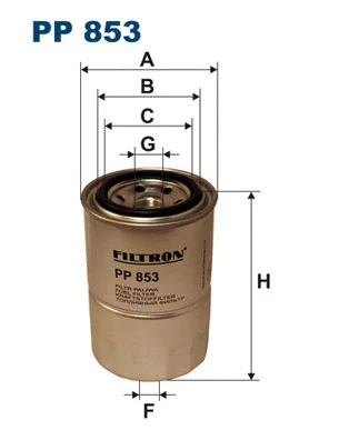 Kuro filtras FILTRON PP 853