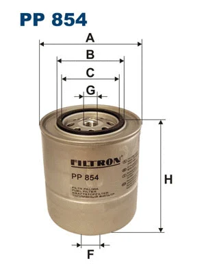 Kuro filtras FILTRON PP 854