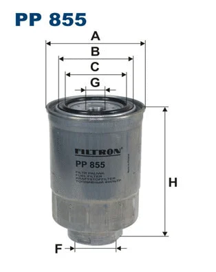 Kuro filtras FILTRON PP 855