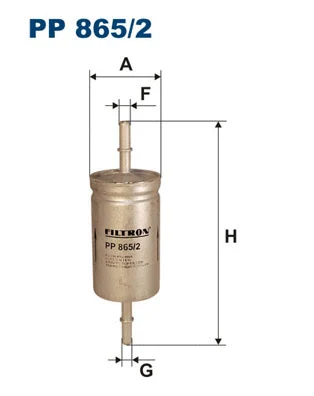 Kuro filtras FILTRON PP 865/2