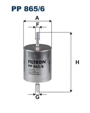 Kuro filtras FILTRON PP 865/6