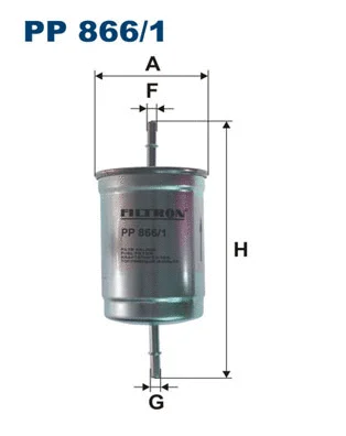 Kuro filtras FILTRON PP 866/1