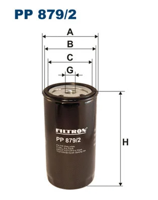 Kuro filtras FILTRON PP 879/2