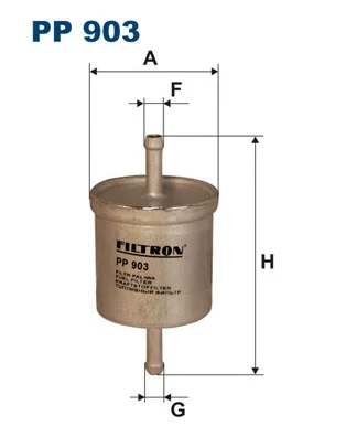 Kuro filtras FILTRON PP 903