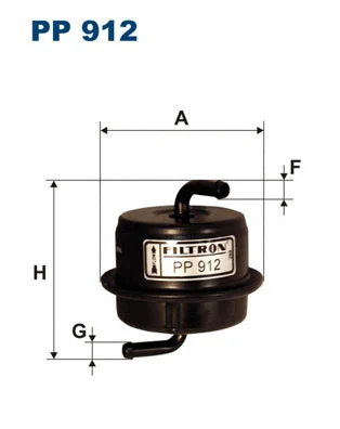 Kuro filtras FILTRON PP 912