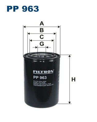 Kuro filtras FILTRON PP 963
