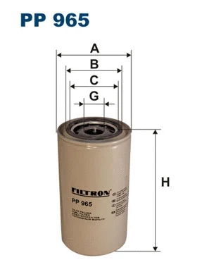 Kuro filtras FILTRON PP 965