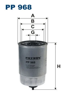 Kuro filtras FILTRON PP 968