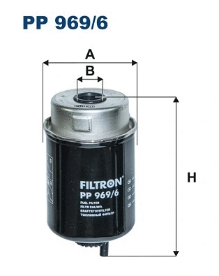 Kuro filtras FILTRON PP 969/6