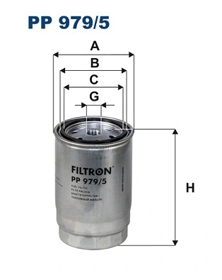 Kuro filtras FILTRON PP 979/5