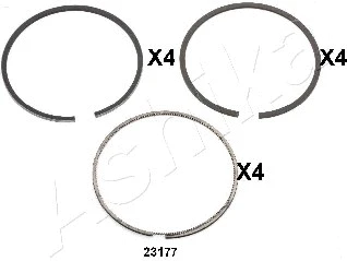 Stūmoklio žiedas ASHIKA 34-23177