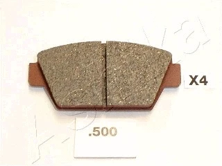 Diskinių stabdžių trinkelių rinkinys ASHIKA 51-05-500