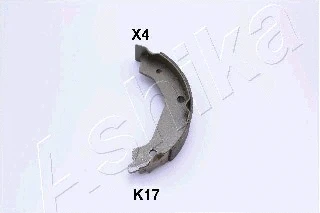 Rankinio stabdžio trinkelių komplektas ASHIKA 55-0K-K17