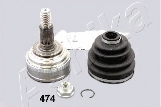 Lankstusis šarnyras (granata) ASHIKA 62-04-474