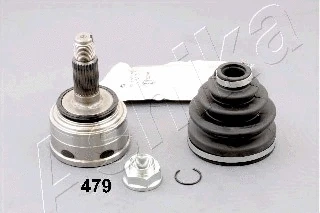 Lankstusis šarnyras (granata) ASHIKA 62-04-479