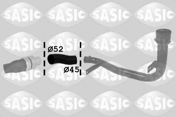 Kompresoriaus padavimo žarna SASIC 3330055