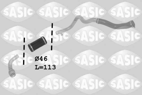 Kompresoriaus padavimo žarna SASIC 3334062