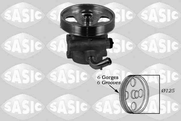 Vairo sistemos hidraulinis siurblys SASIC 7070064