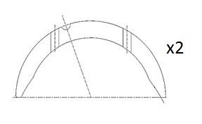Alkūninio veleno atraminė tarpinė FAI AutoParts BT3008-STD