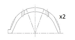 Alkūninio veleno atraminė tarpinė FAI AutoParts BT3009-STD