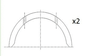 Alkūninio veleno atraminė tarpinė FAI AutoParts BT3010-STD