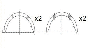 Alkūninio veleno atraminė tarpinė FAI AutoParts BT3012-STD