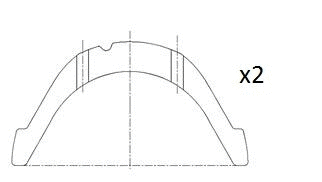 Alkūninio veleno atraminė tarpinė FAI AutoParts BT3013-STD