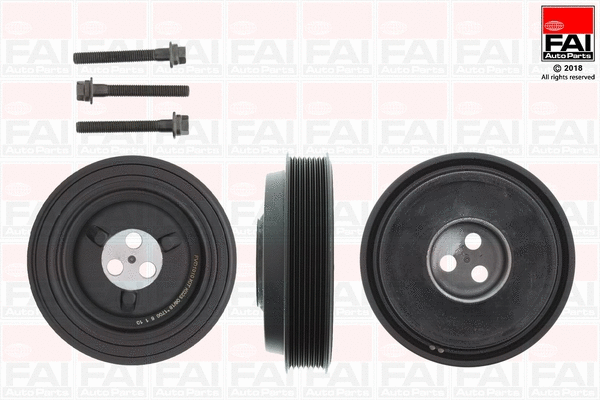 Alkūninio veleno skriemulių rinkinys FAI AutoParts FVD1010K