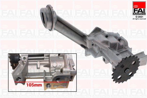 Alyvos siurblys FAI AutoParts OP350