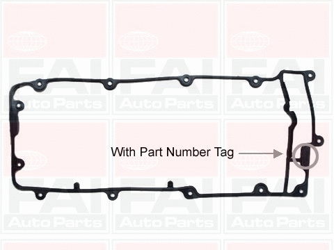 Svirties dangtelio tarpinė FAI AutoParts RC1138S