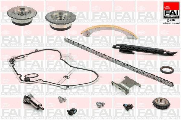 Pavaros grandinės komplektas FAI AutoParts TCK120VVT