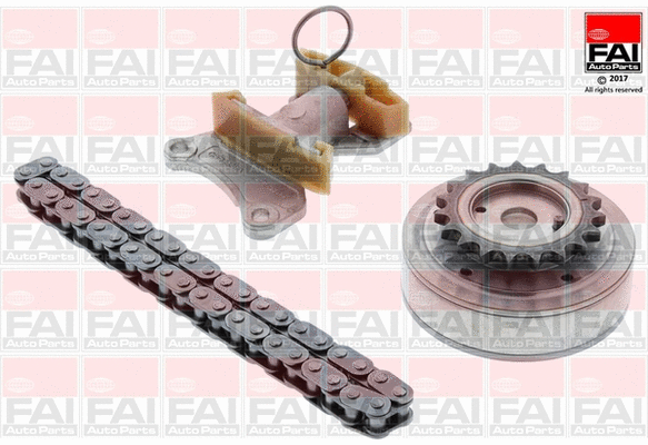 Pavaros grandinės komplektas FAI AutoParts TCK124VVT