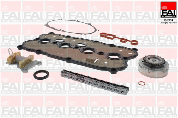 Pavaros grandinės komplektas FAI AutoParts TCK125VVT