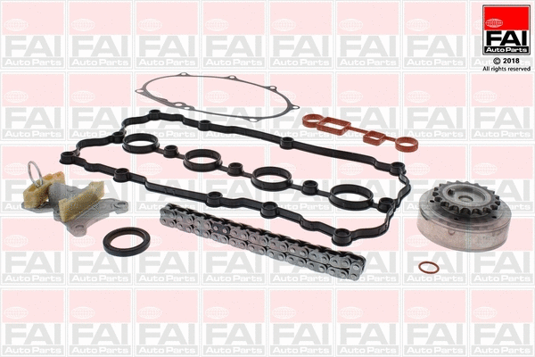 Pavaros grandinės komplektas FAI AutoParts TCK126VVT