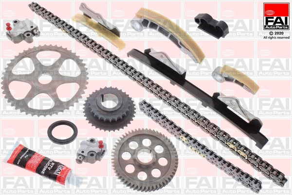 Pavaros grandinės komplektas FAI AutoParts TCK162C