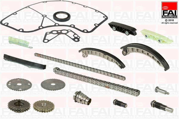 Pavaros grandinės komplektas FAI AutoParts TCK194LC