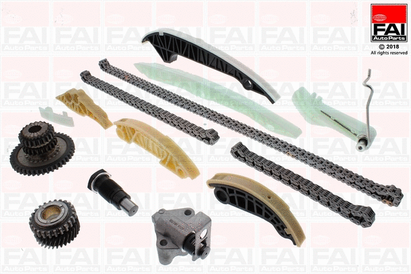 Pavaros grandinės komplektas FAI AutoParts TCK212LNG