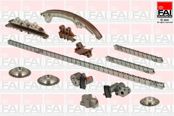 Pavaros grandinės komplektas FAI AutoParts TCK252