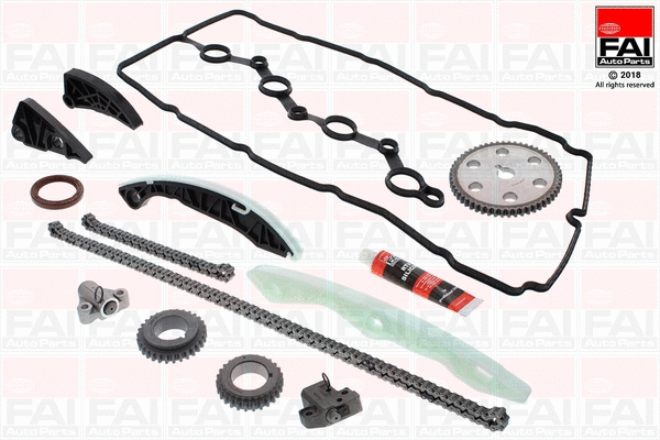 Pavaros grandinės komplektas FAI AutoParts TCK254