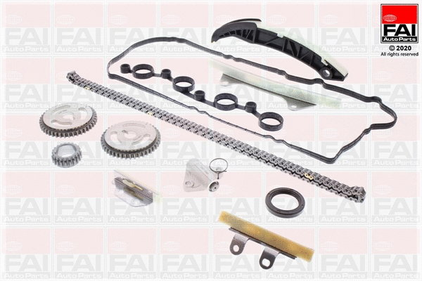 Pavaros grandinės komplektas FAI AutoParts TCK261E