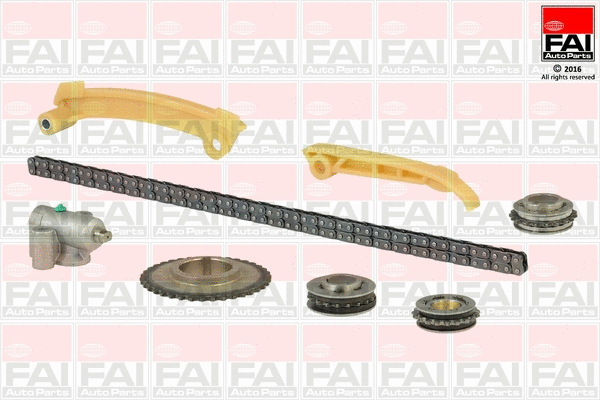 Pavaros grandinės komplektas FAI AutoParts TCK266NG