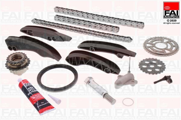 Pavaros grandinės komplektas FAI AutoParts TCK333