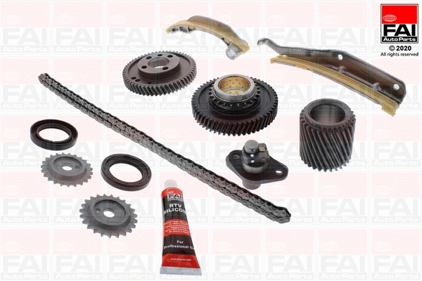 Pavaros grandinės komplektas FAI AutoParts TCK351