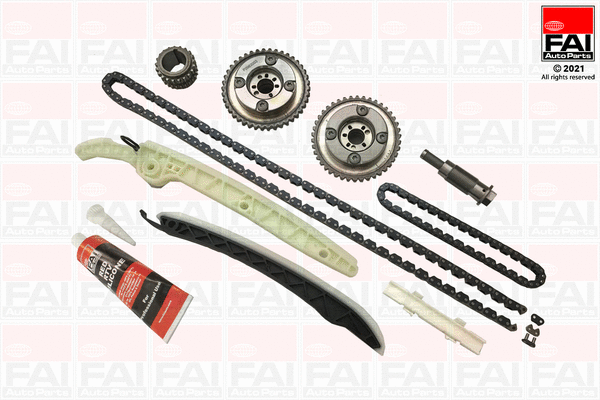Pavaros grandinės komplektas FAI AutoParts TCK360VVT