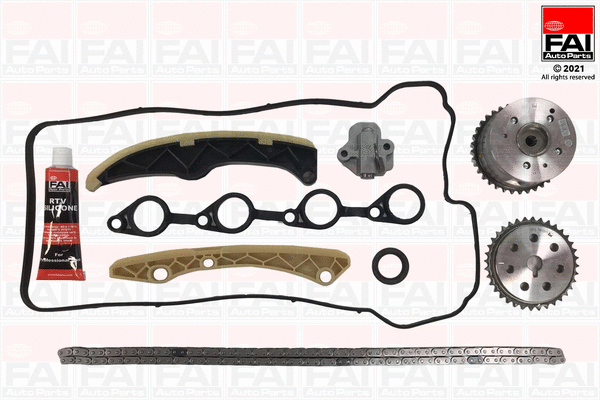 Pavaros grandinės komplektas FAI AutoParts TCK365VVT