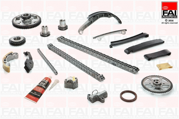 Pavaros grandinės komplektas FAI AutoParts TCK41