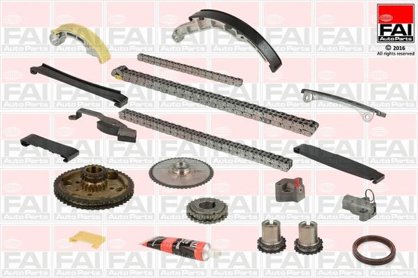 Pavaros grandinės komplektas FAI AutoParts TCK41CRD
