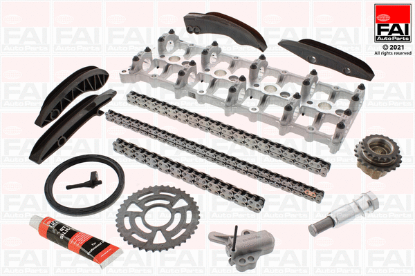 Pavaros grandinės komplektas FAI AutoParts TCK438