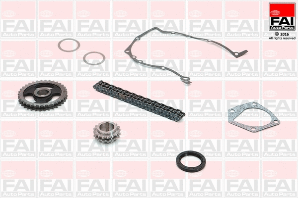 Pavaros grandinės komplektas FAI AutoParts TCK64