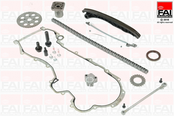 Pavaros grandinės komplektas FAI AutoParts TCK6ST